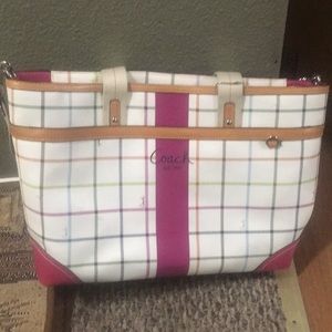 Coach multipurpose bag.